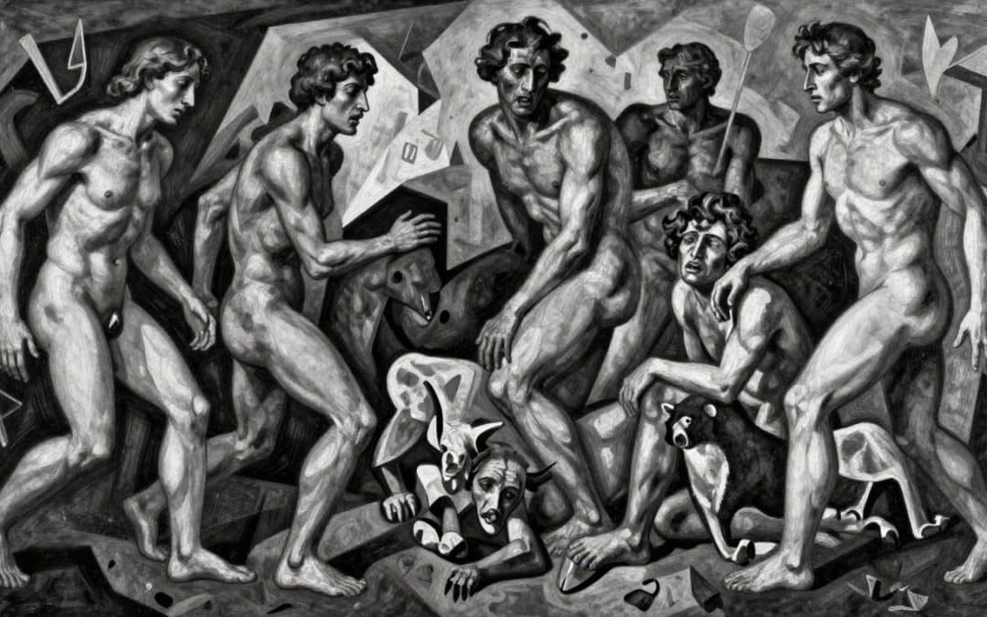 Guernica (Picasso): Antikriegssymbol, Komposition und Kontext