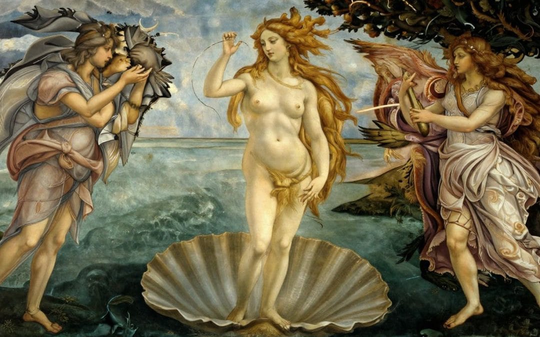 Die Geburt der Venus: Mythologie, Schönheit und Renaissance-Ideal